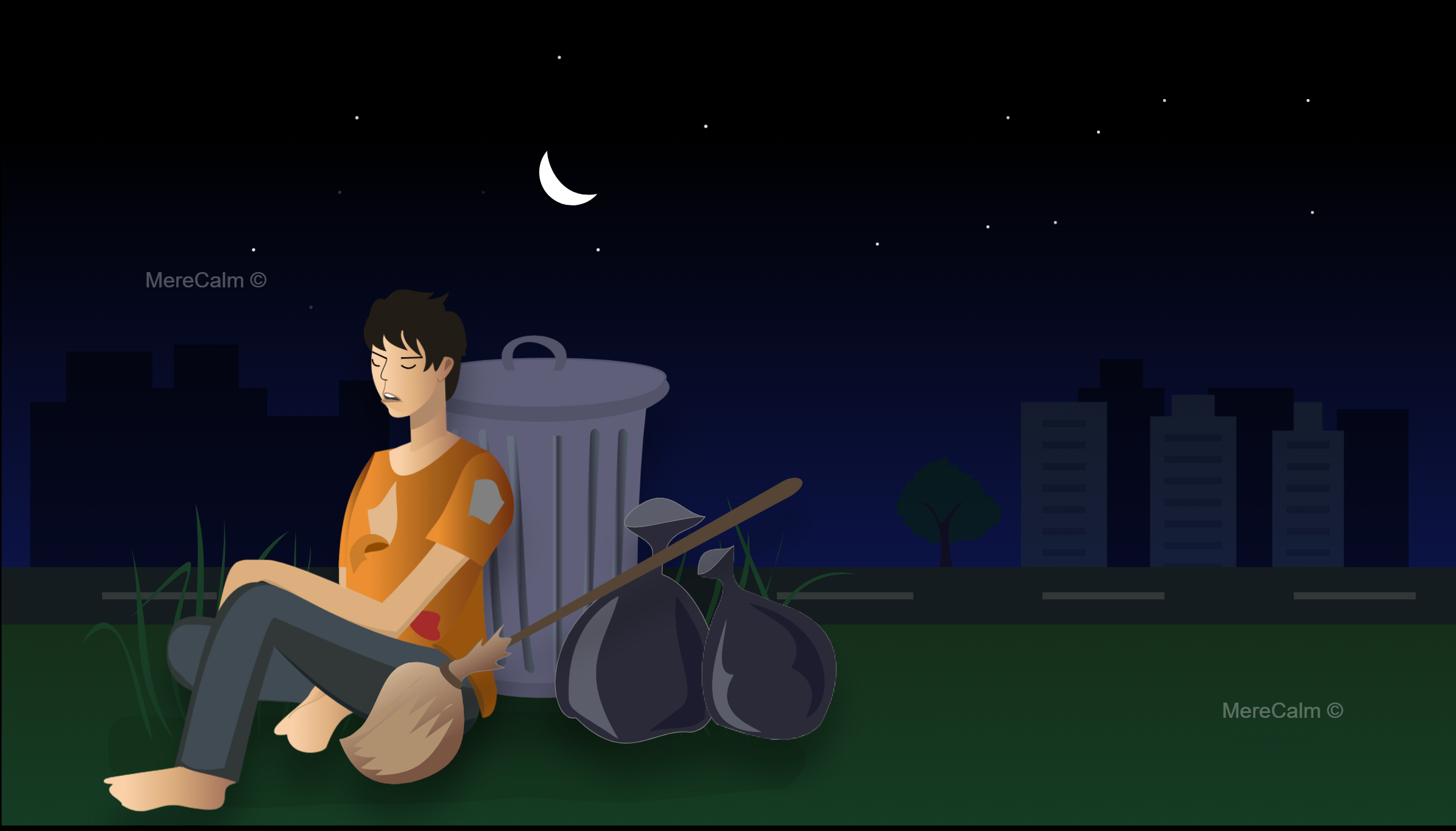poor man animation